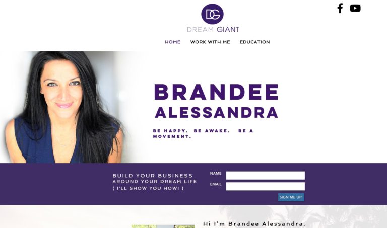 brandee alessandra dream giant website