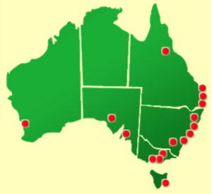 ian dixon bowen training locations in australia